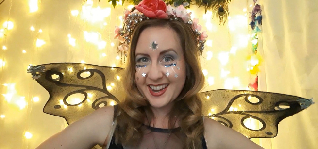 woman in fairy costume