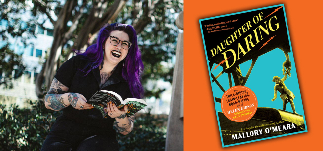 Daughter of Daring Book Cover and author Mallory O'Meara