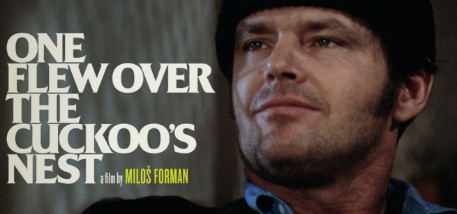Headshot of actor Jack Nicholson next to the movie title