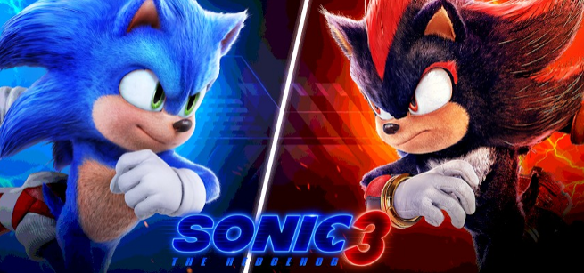 Sonic and Shadow staring at each other