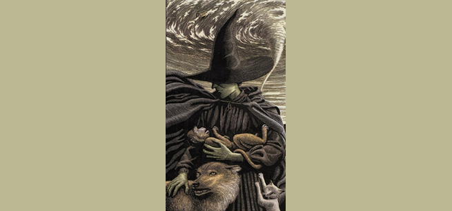 Cover Art of "Wicked: The Life and Times of the Wicked Witch of the West" by Gregory Maguire.