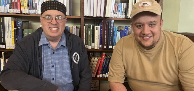 Rabbi Zachary Golden and Rabbi Henry Hollander