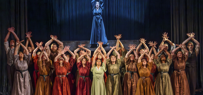 ainadamar, spanish language opera image of perfomers