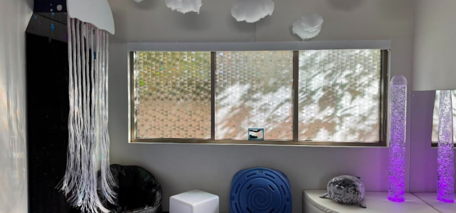 The Sensory Room at the Harbor City Branch Library