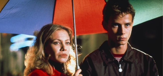 Manuela and her son are in the picture