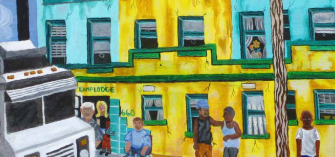 Skid Row Zine Cover Art