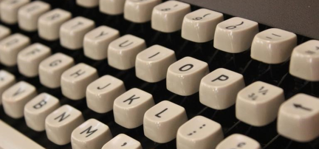 Typewriter keyboard
