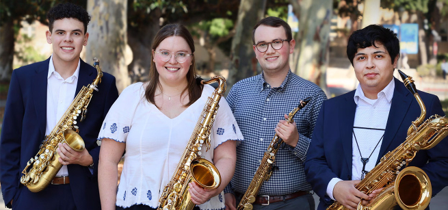 ucla gluck saxophone quartet