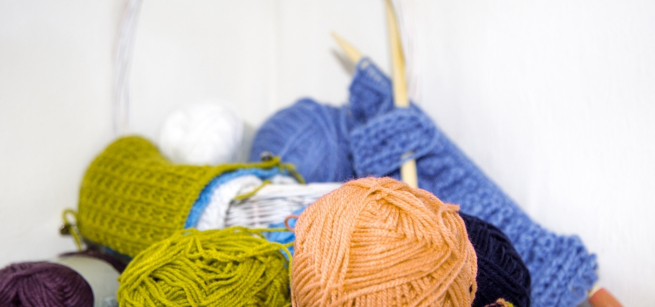 yarn and needles