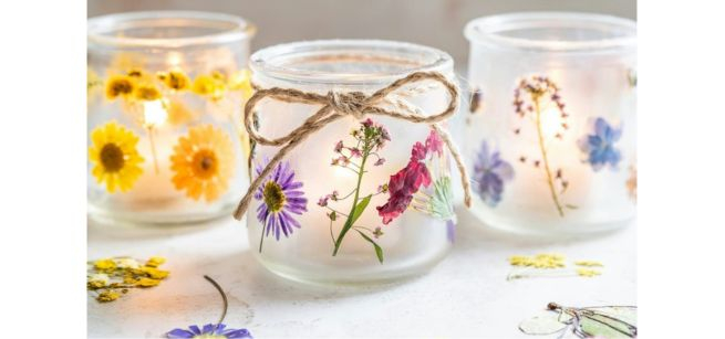 Pressed Flower Laterns