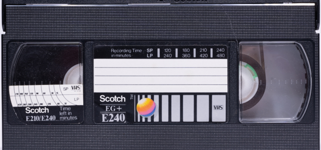 VHS tape