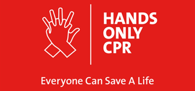 hands only cpr graphic