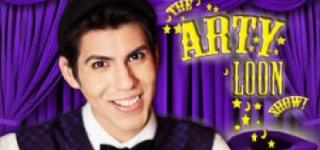 Picture of Arty Loon Magician with Arty written in background