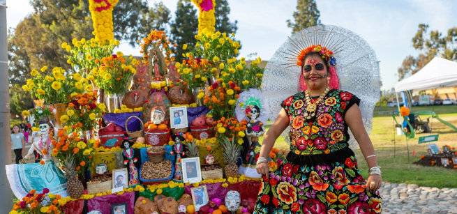 Day of the dead altar