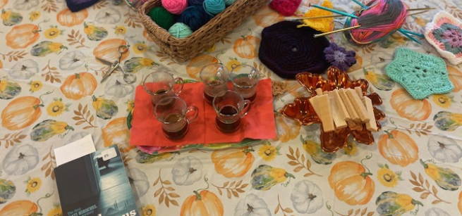 crochet and knitting supplies