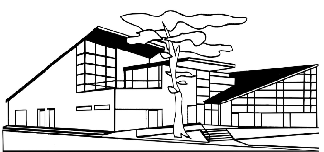 Woodland Hills Branch Library sketch