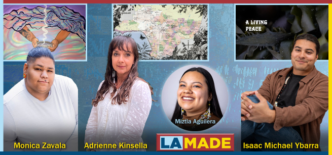 Monica Zavala, Adrienne Kinsella, Isaac Michael Ybarra, and Miztla Aguilera