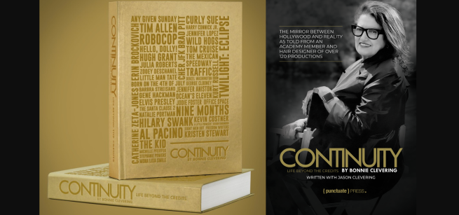 Cover images from Continuity. Author pictured.