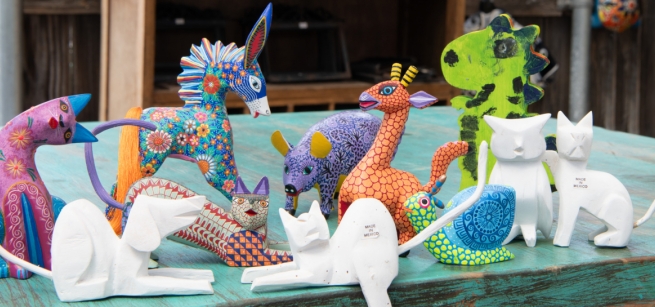 collection of Alebrijes