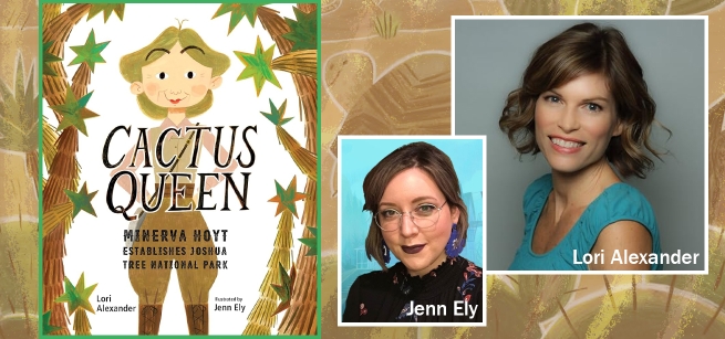 book cover with author and illustrator