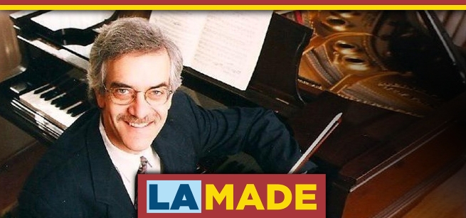 Paul Stein at a piano