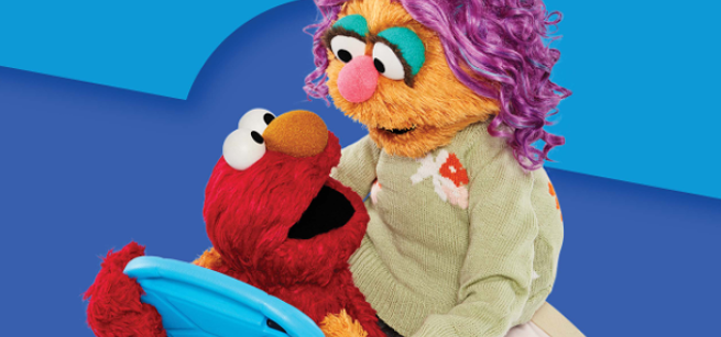 Sesame Street puppets