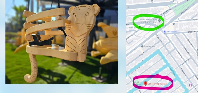 Photo and map of Flying Carousel