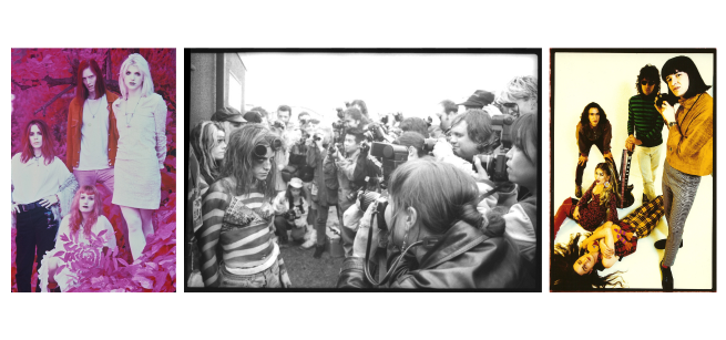 collage of vintage photos of musicians