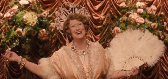 Meryl Streep portraying her character, Florence