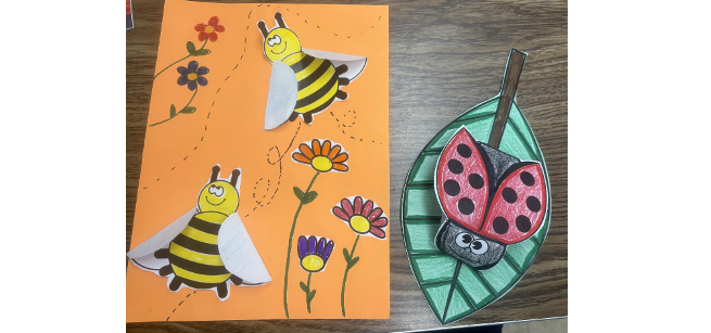 Two bug crafts 