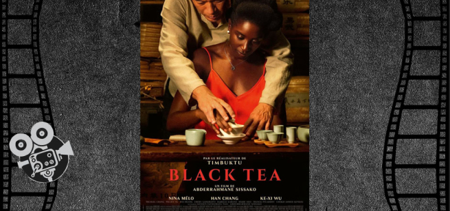 Two people preparing tea