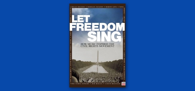 Image of poster for the film Let Freedom Sing