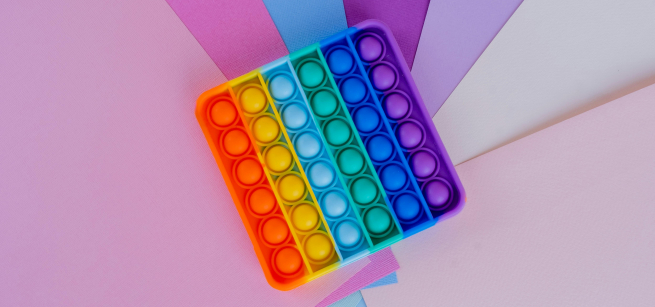 colorful sensory toy