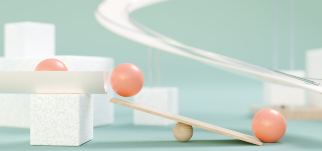 balls sliding down ramps and tubes