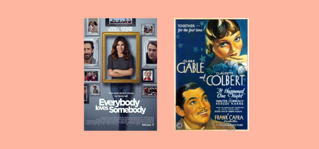 Two romantic comedy movie posters