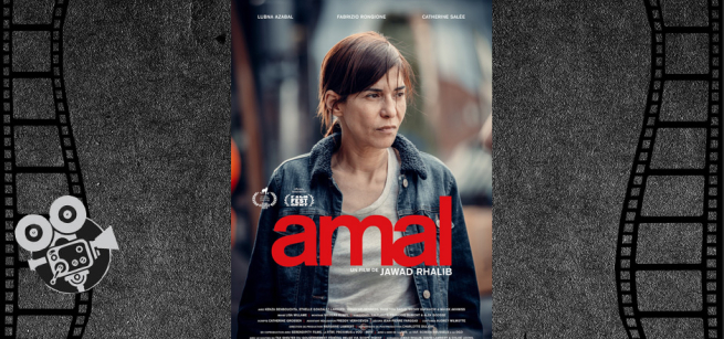 Person with a dark jacket