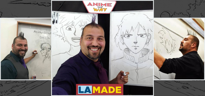 Carlos Nietos drawing anime