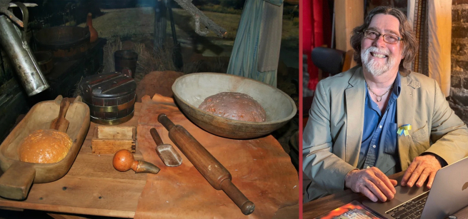 Richard Foss and a 19th century meal