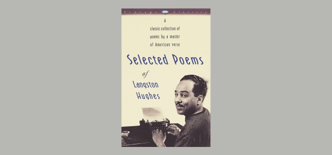 Langston Hughes book cover