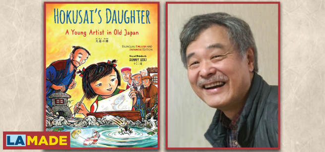 Sunny Seki and his manga book