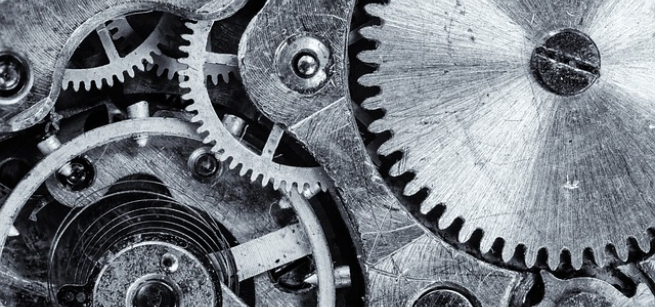 A color photo of mechanical gears, Image by Pavlo from Pixabay
