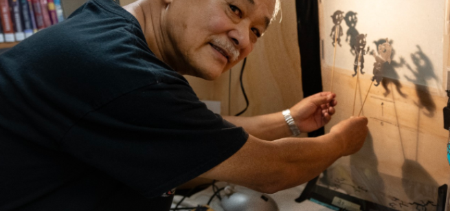 Storyteller and author, Sunny Seki