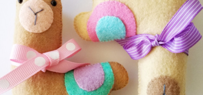 example of sewn animals