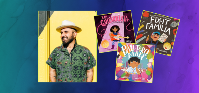 author lucky diaz and his three books