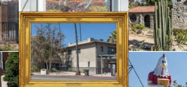collage of 6 photos taken in Highland Park