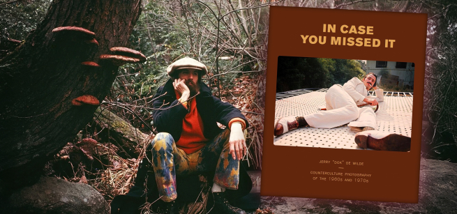 Jerry De Wilde and the cover of his book