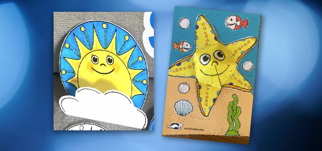A sun craft and a beach craft