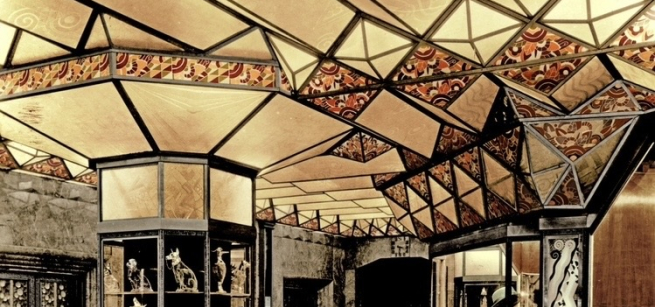  Art Deco interior of the historic Oviatt Building