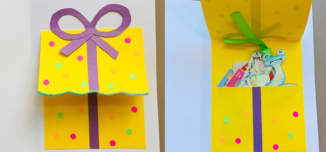 special pop up card from Eric Carle Museum