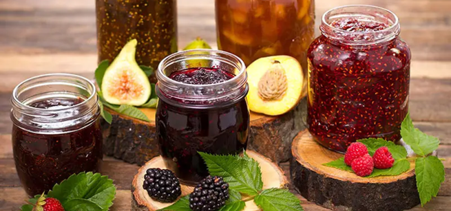 picture of jams and jellies